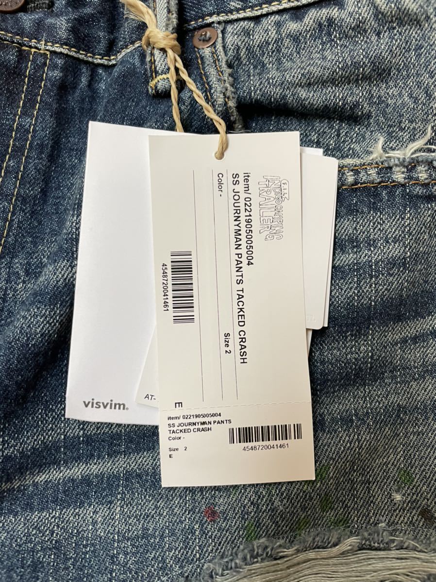 visvim ICT SS JOURNEYMAN PANTS TACKED CRASH KOFU｜visvim
