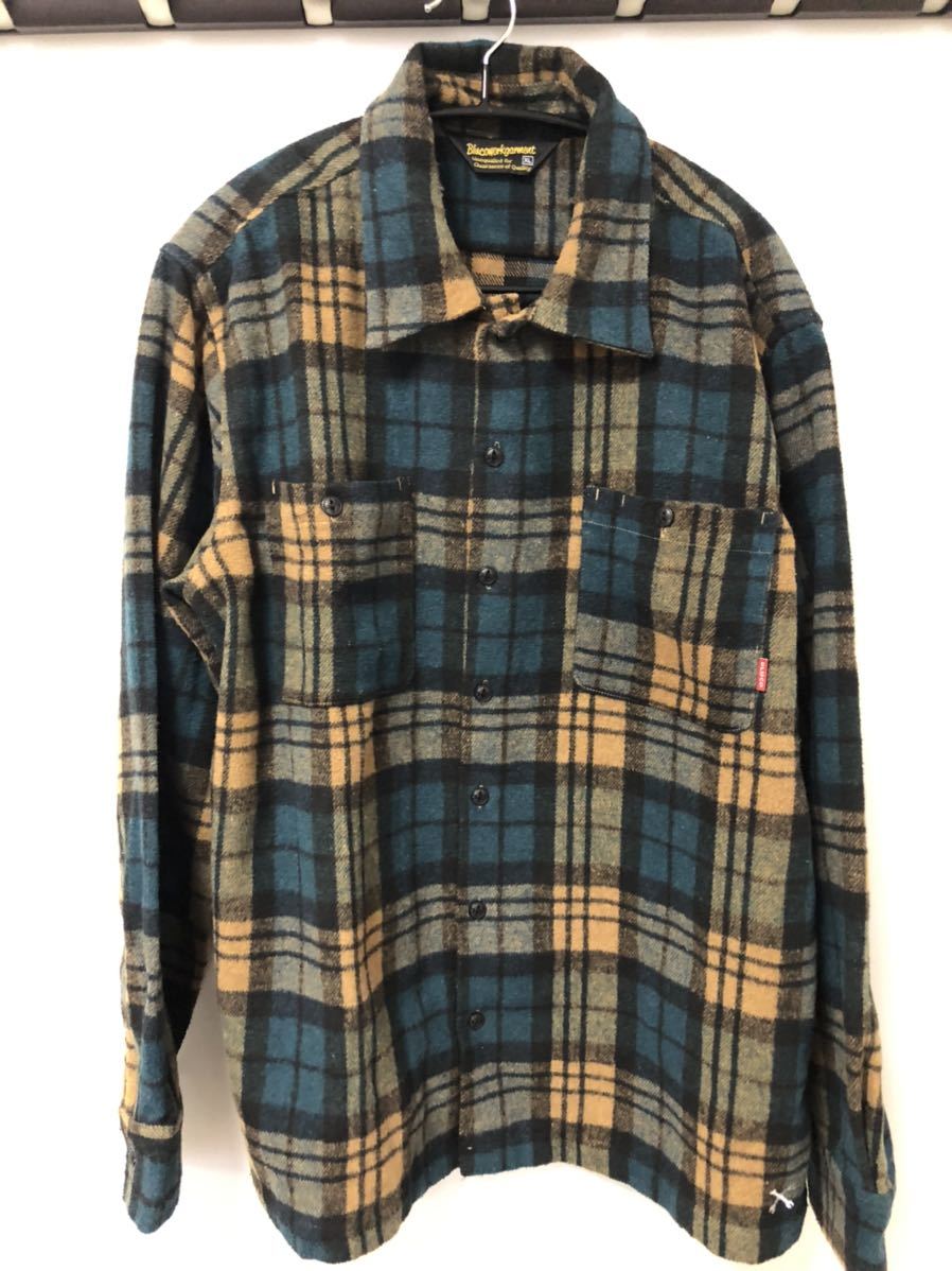  BLUCO WORK GARMENT ネルシャツ ブルコ XL(XLサイズ以上)｜売買されたオークション情報、yahooの商品情報をアーカイブ公開 - オークファン 長袖シャツ一般