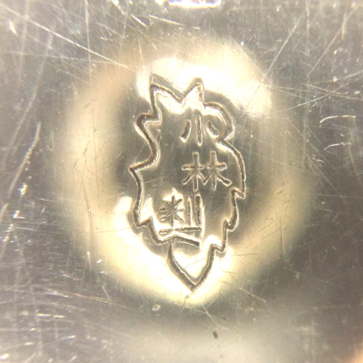 小林製 ボンボニエール 小物入れ ケース 純銀 シルバー 総重量約44.3g