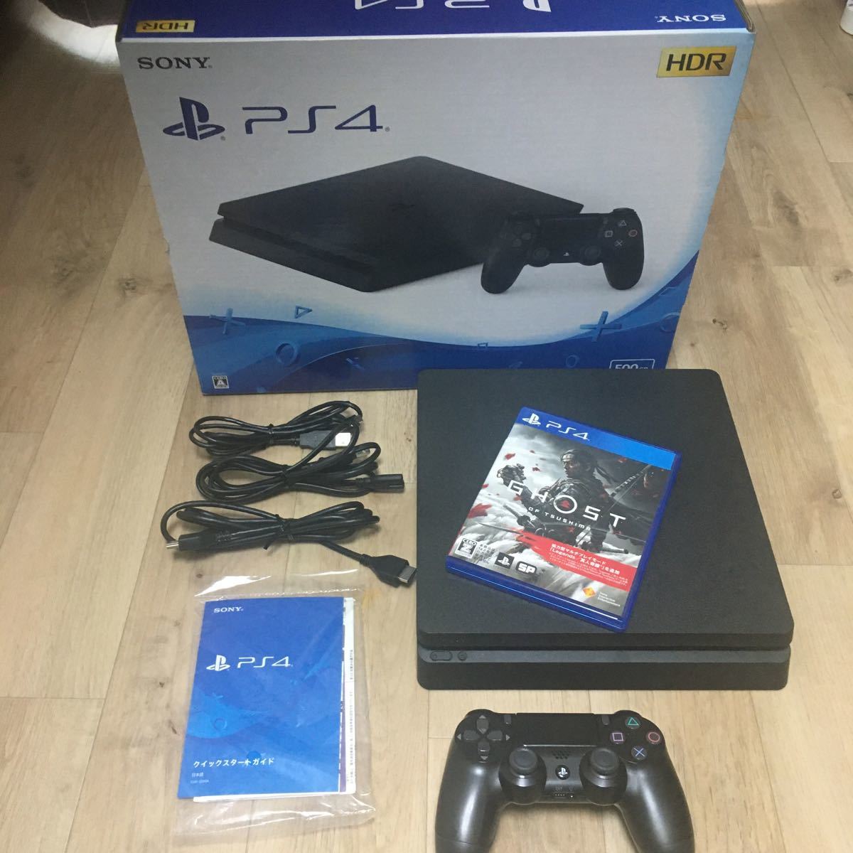 超激得，品質保証 PlayStation4 ジェットブラック500GB CUH-7200BB01初期化 み ソフト一本セット(PS4本体)｜売買されたオークション情報、yahooの商品情報をアーカイブ公開 - オークファン PS4本体