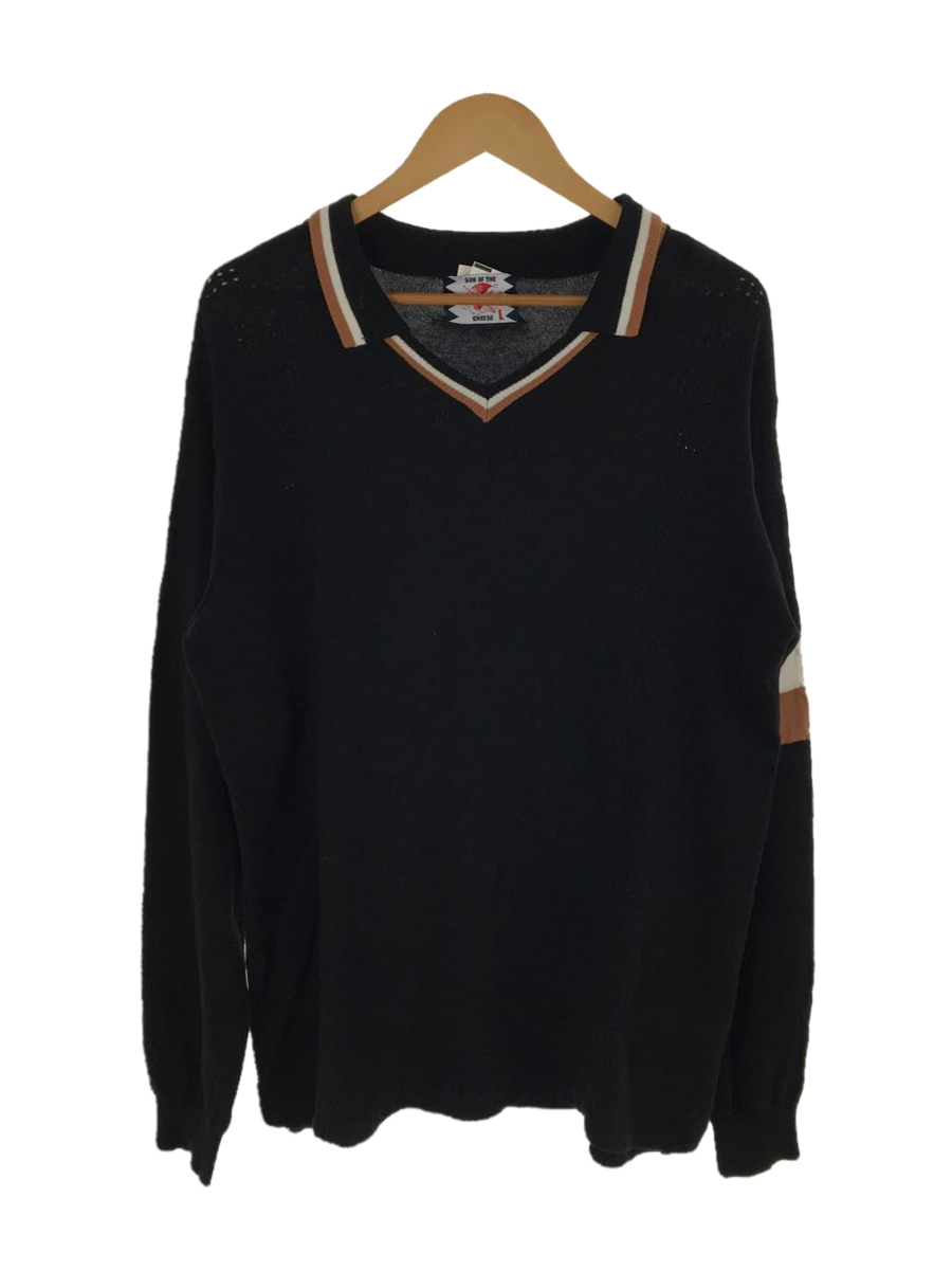 SON OF THE CHEESE FC-C100 knit ニットポロ M