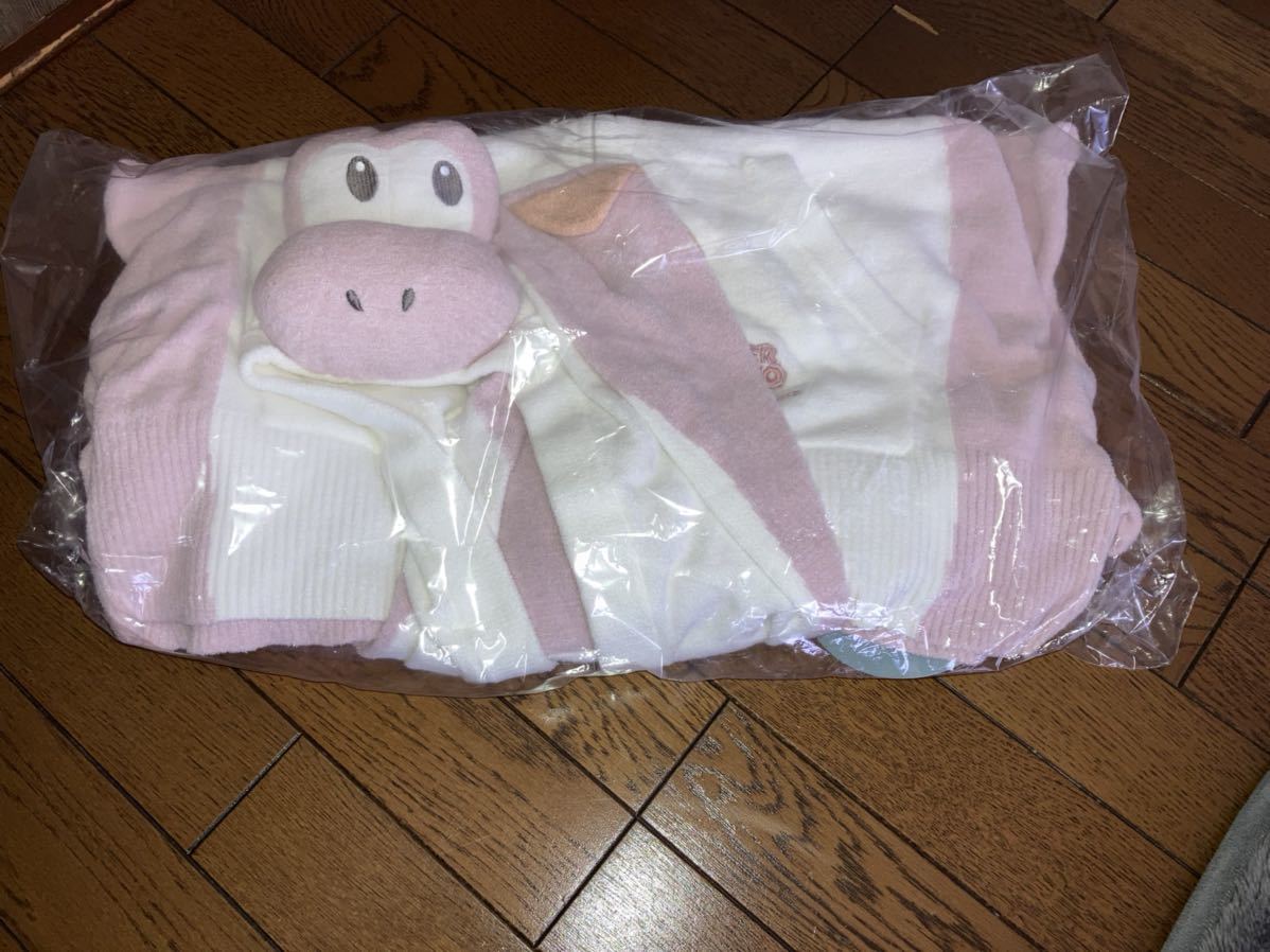 ジェラートピケ ヨッシー ピンク パーカー ショートパンツ セット