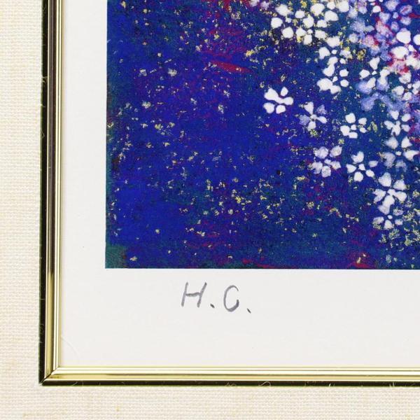 真作】【WISH】平松礼二「さくら富士」ジクレー 2019年 直筆サイン