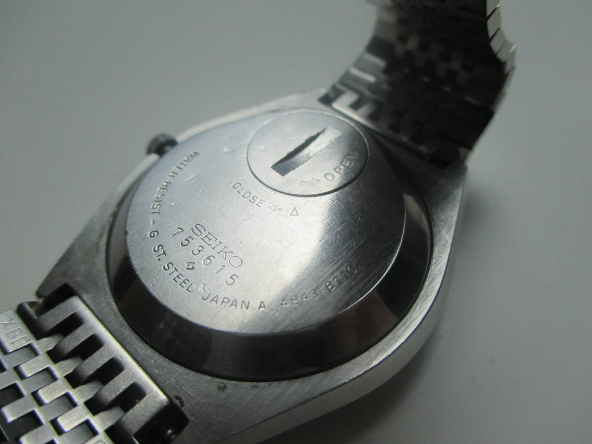 SEIKO セイコー GRAND QUARTZ グランドクオーツ 4843-8110 デイデイト 