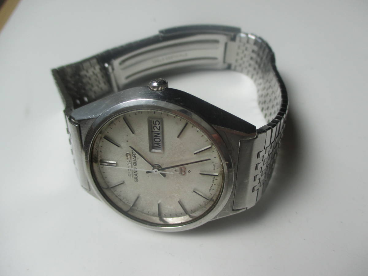 SEIKO セイコー GRAND QUARTZ グランドクオーツ 4843-8110 デイデイト 