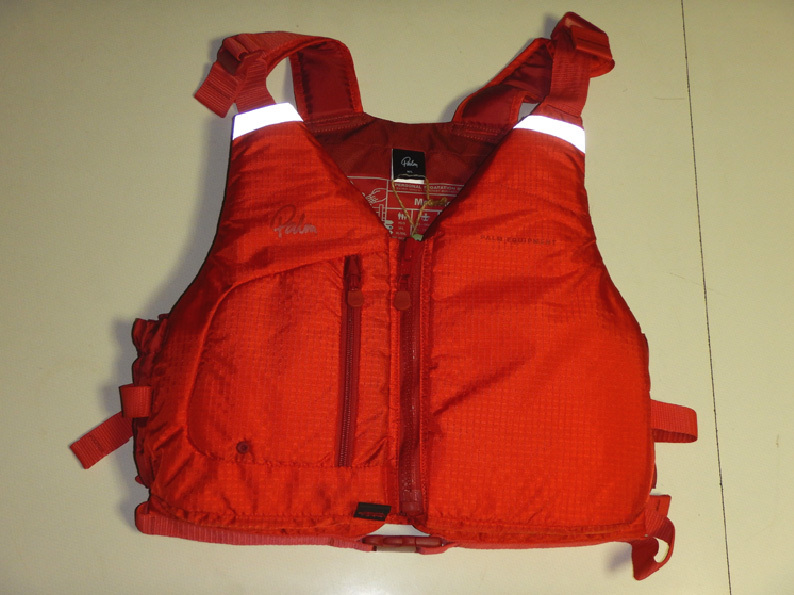 Palm Meander レッド M/L ライフジャケット 新品