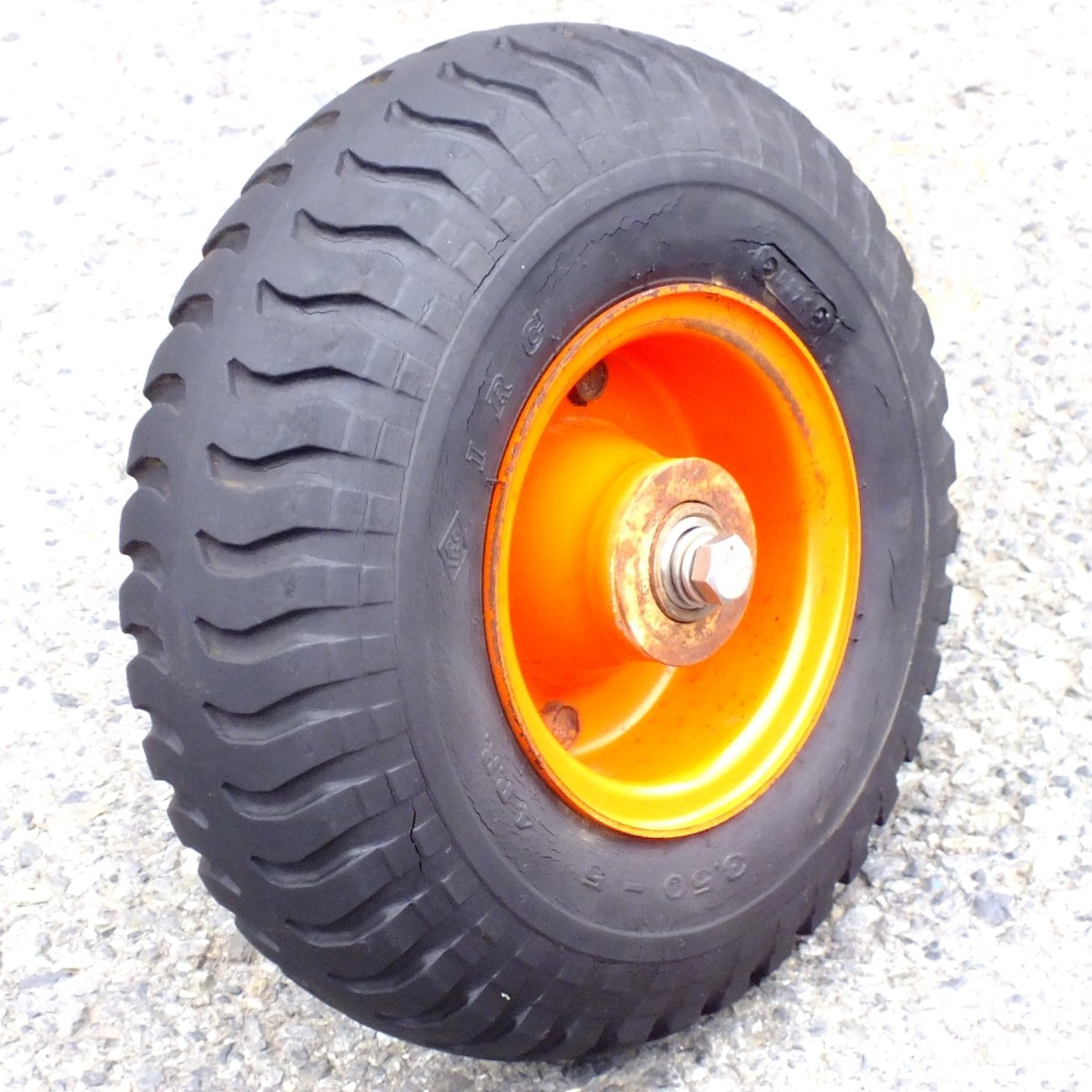 群馬】井上ゴム IRC 農機用 タイヤ ホイール付 350-5 外径280mm 軸径 