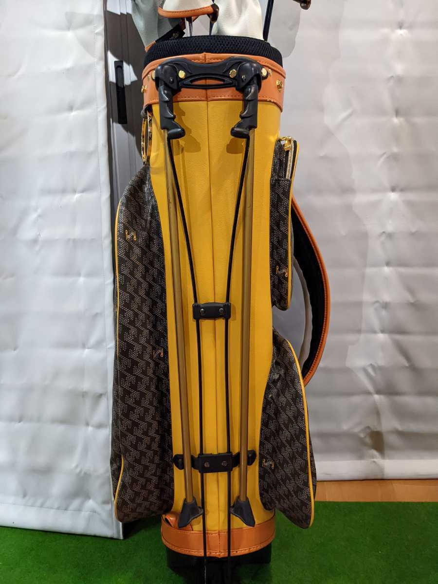 Resurrection レザレクション スタンド式キャディバッグ オレンジ Resurrection レザレクション スタンド式キャディバッグ オレンジ