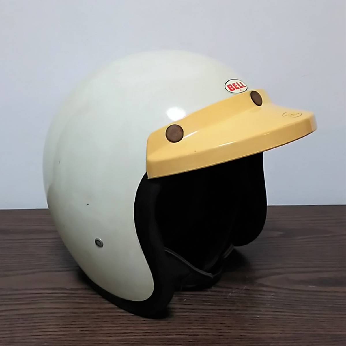 BELL R-T ジェットヘルメット 0 ベル ヘルメット ビンテージ 目深加工