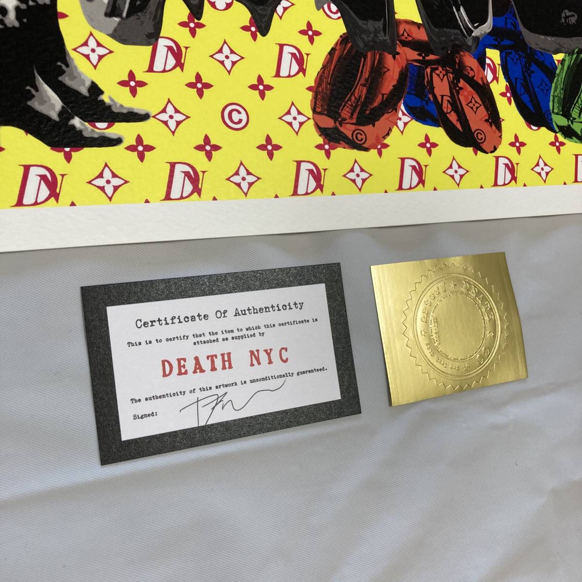 DEATH NYC アートポスター - Yahoo!オークション 最後の晩餐
