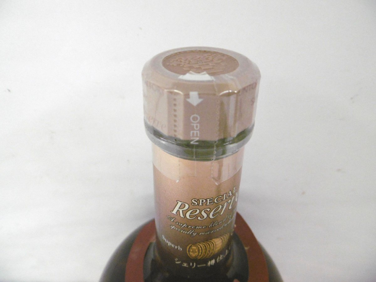 未開栓 Suntory Special Reserve Whisky 古酒 飲料 古酒 未開栓