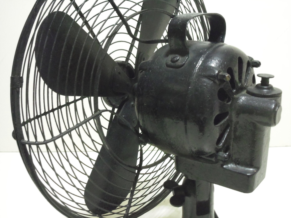 □即決□ 動作品 川北電気製作所 KDK 扇風機 金属4枚羽 昭和レトロ