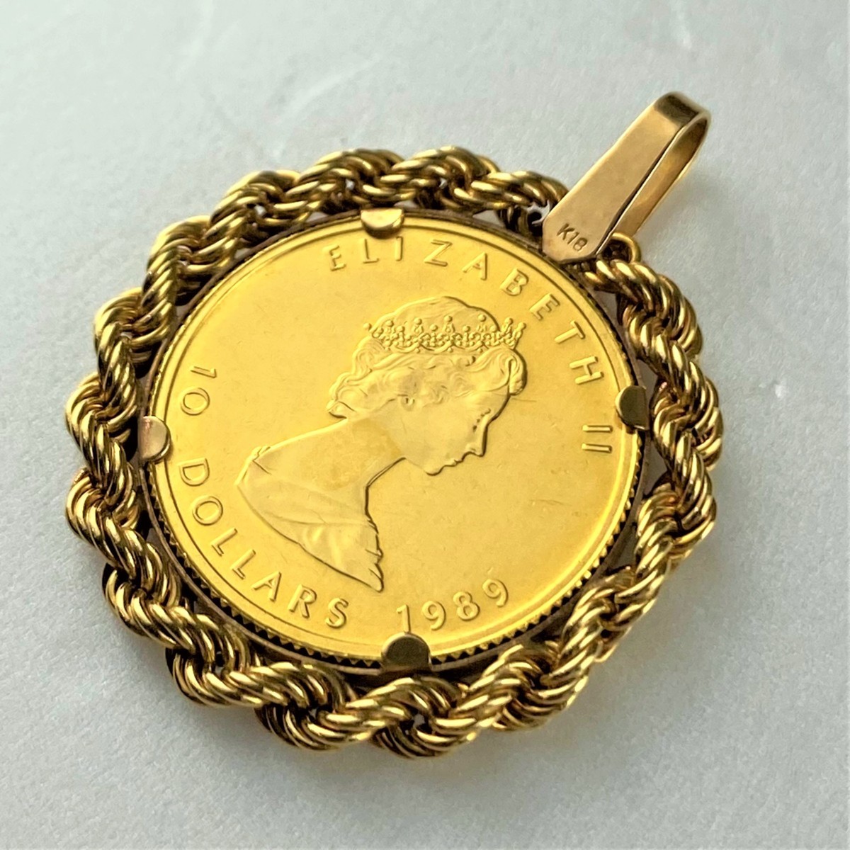 1円～◇◇1/4oz メイプルリーフ金貨トップ◇◇1989年 メイプルリーフ