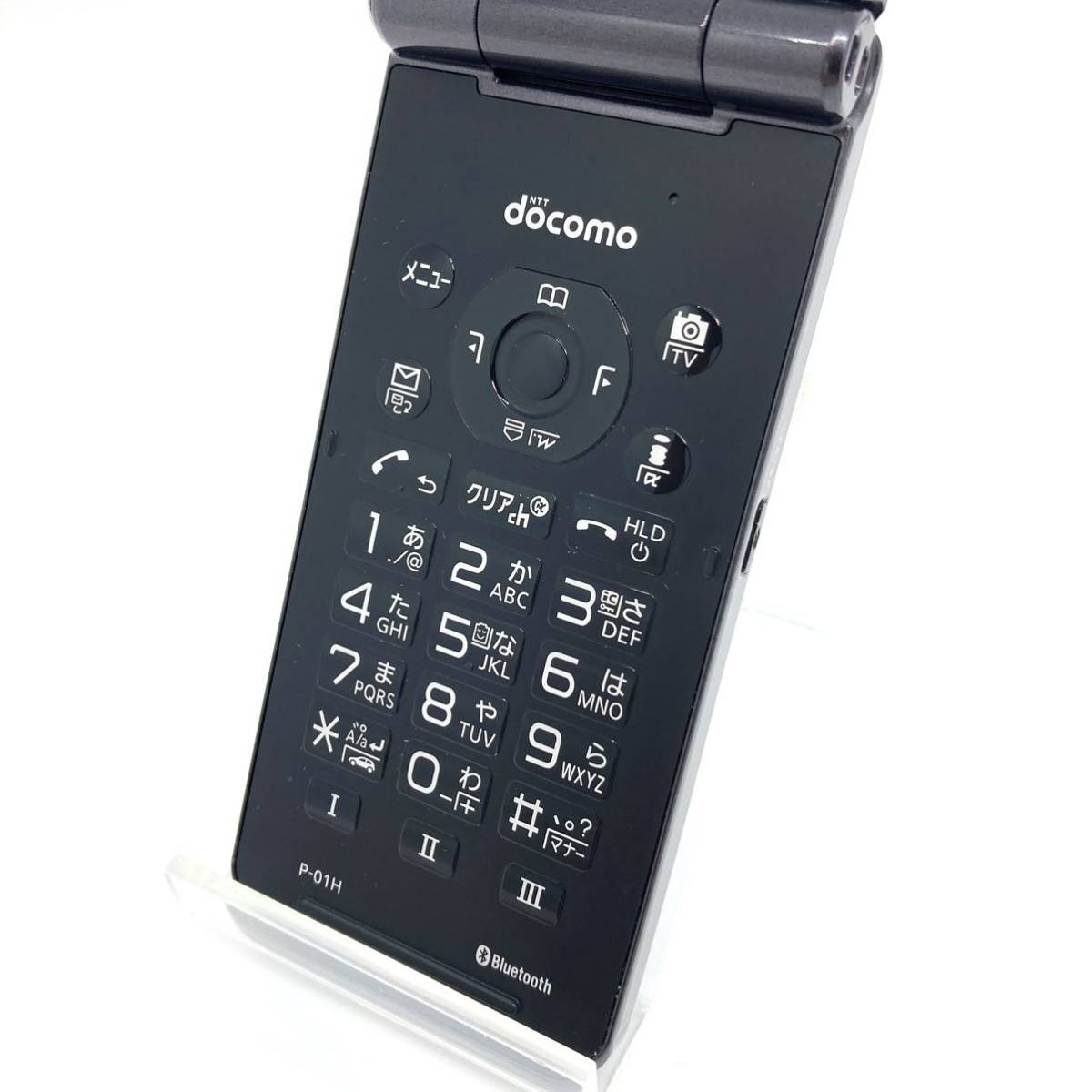 SALE，定番】 【新品未使用・自宅保管】Panasonic P-01H ダークメタル ドコモ ガラケー 利用制限 docomo Panasonic P-01H ダークメタル　新品未使用