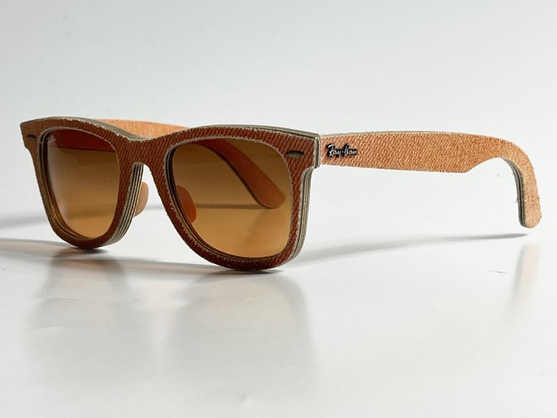 40473▽レイバン サングラス DENIM WAYFARER RB2140-F 1165/3C Hand Made in Italy ケース無