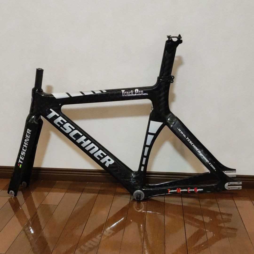 トラック フレーム カーボン 美品 サイズ520 TESCHNER track pro