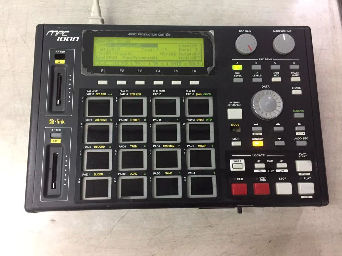 ジャンク] Akai MPC1000 サンプラー（アカイ AKAI NUMBER MPC1000 