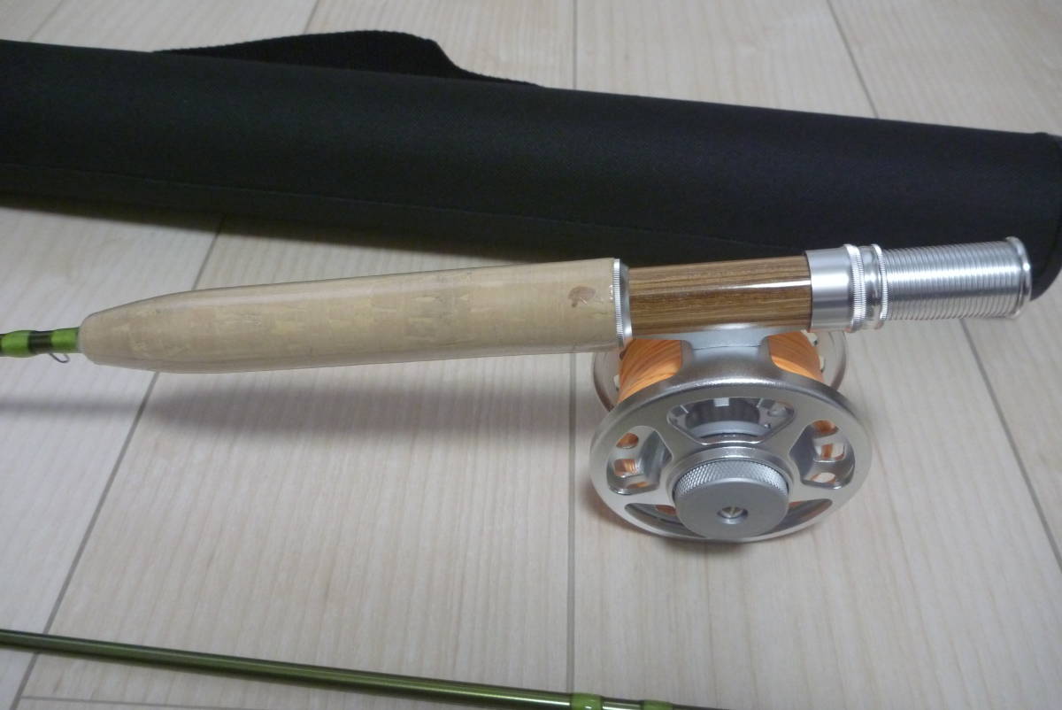 ☆ 新品未使用 KENCUBE Kブリット CREEK 7ft 3番 4ピース ロッドセット