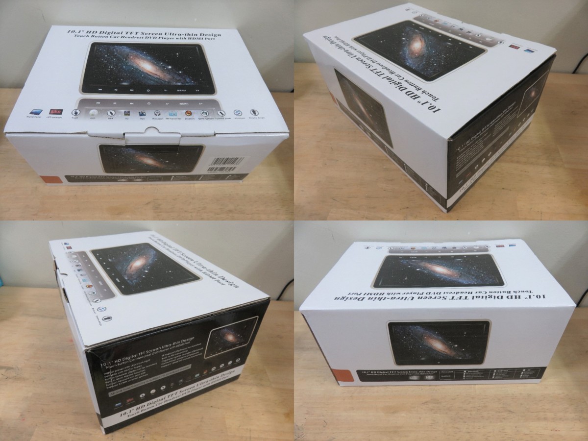 EONON TFTヘッドレストモニター TFTヘッドレストモニター DVDプレーヤー 車用 10 超薄型 1 Eonon