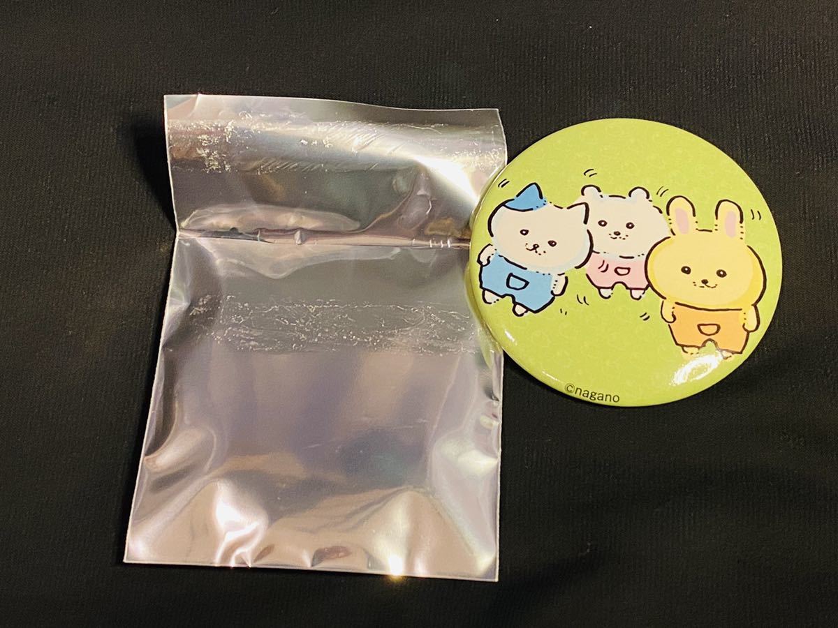 ちいかわ 缶バッジ 6点セット/まとめ売り/ハチワレ/うさぎ/織り布