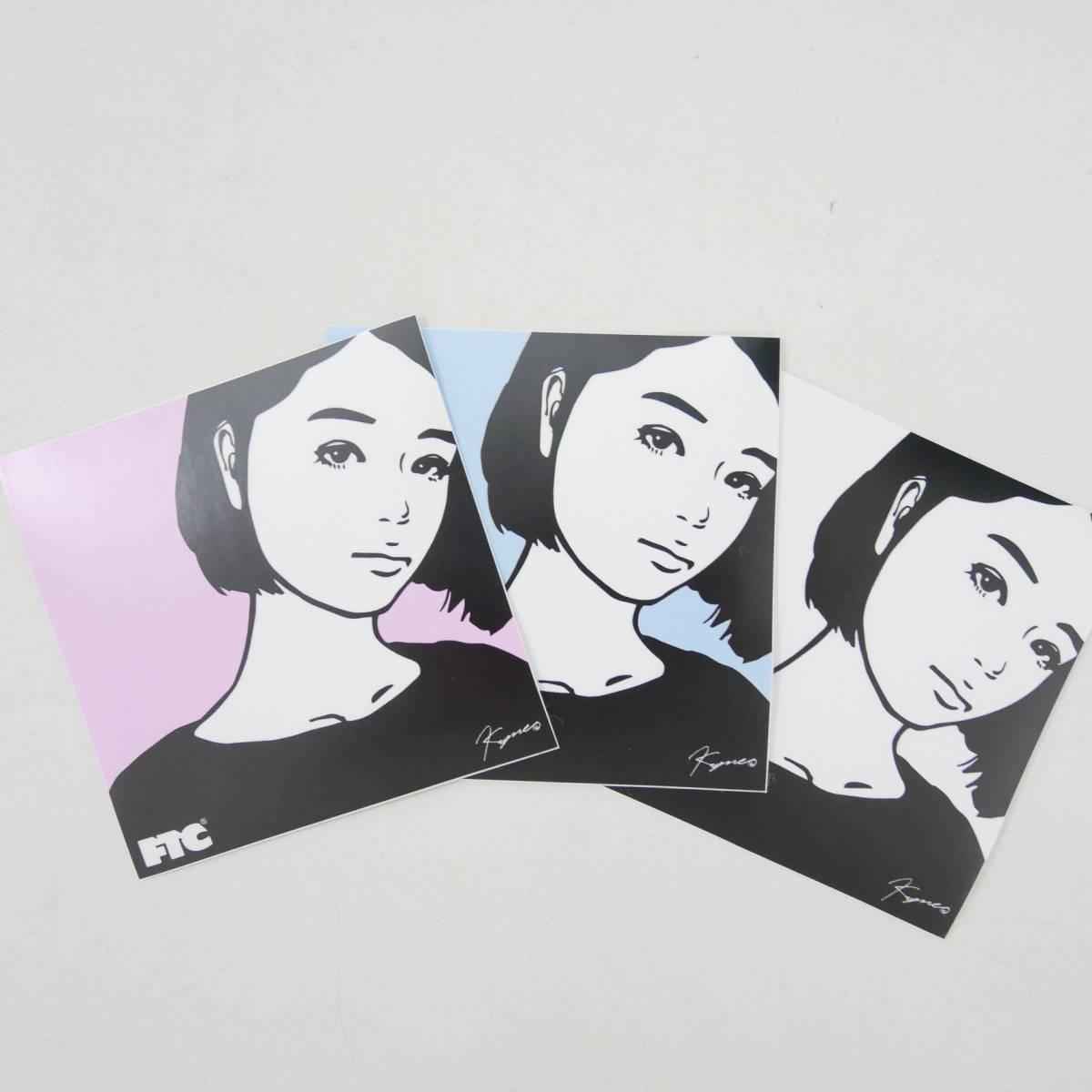 KYNE×FTC コラボステッカー　新品未使用 Yahoo!オークション - KYNE FTC ステッカー kyne ftc