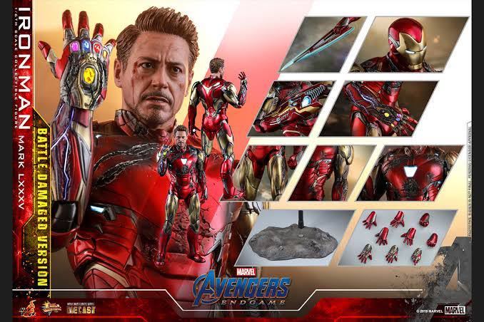 ホットトイズ アイアンマンmark85 バトルダメージ アイアンマン ホット
