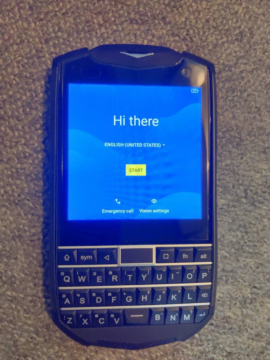 中古】Unihertz Titan Pocket 美品 小型QWERTYスマートフォン Android