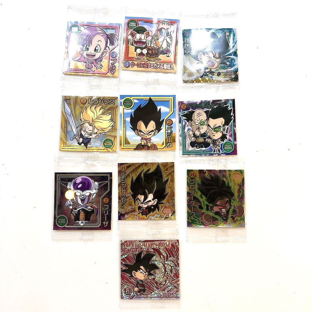1円スタート】173枚 ドラゴンボール超戦士シール 引退品 GR 