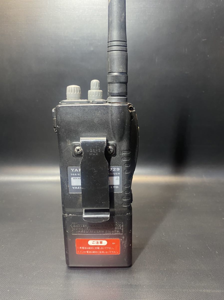 ☆ヤエス デュアルバンド FM トランシーバー FT-729 マイク付 YAESU FT