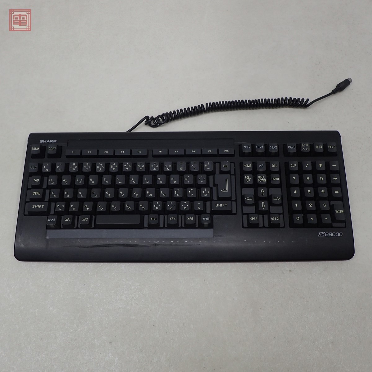 動作確認済 SHARP X68000 キーボード DSETK0016CE02 シャープ 1円 