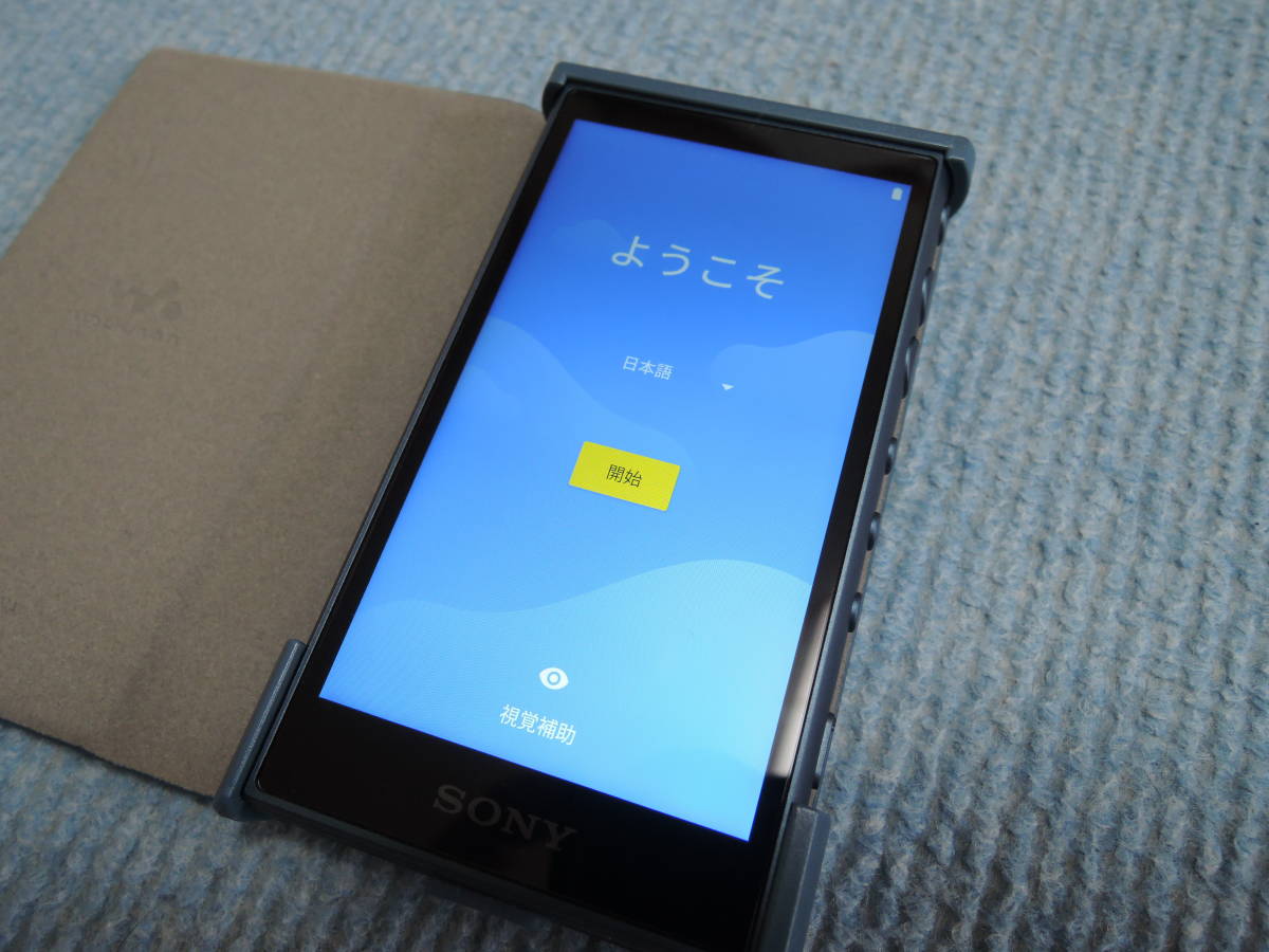 SONY ウォークマンNW-A106 32G ブルー ケース付き ウォークマン NW