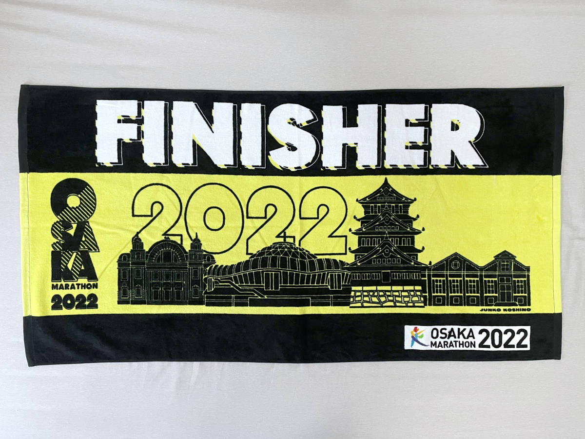 新品 】 2022年 第10回 大阪マラソン 記念Tシャツ バスタオル メダル 