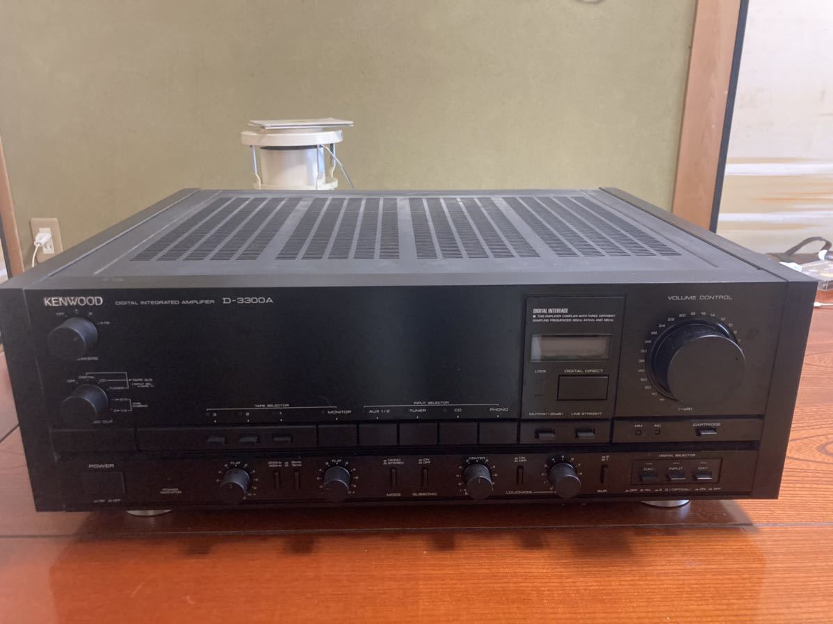 TRIO KA-1100 プリメインアンプ 通電確認済み 現状品 【公式通販】