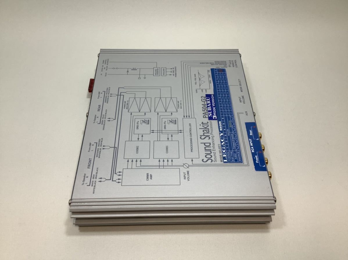 サウンドシャキット PA504-G2 S3 SUBARU 3MODE VERSION 本体のみ