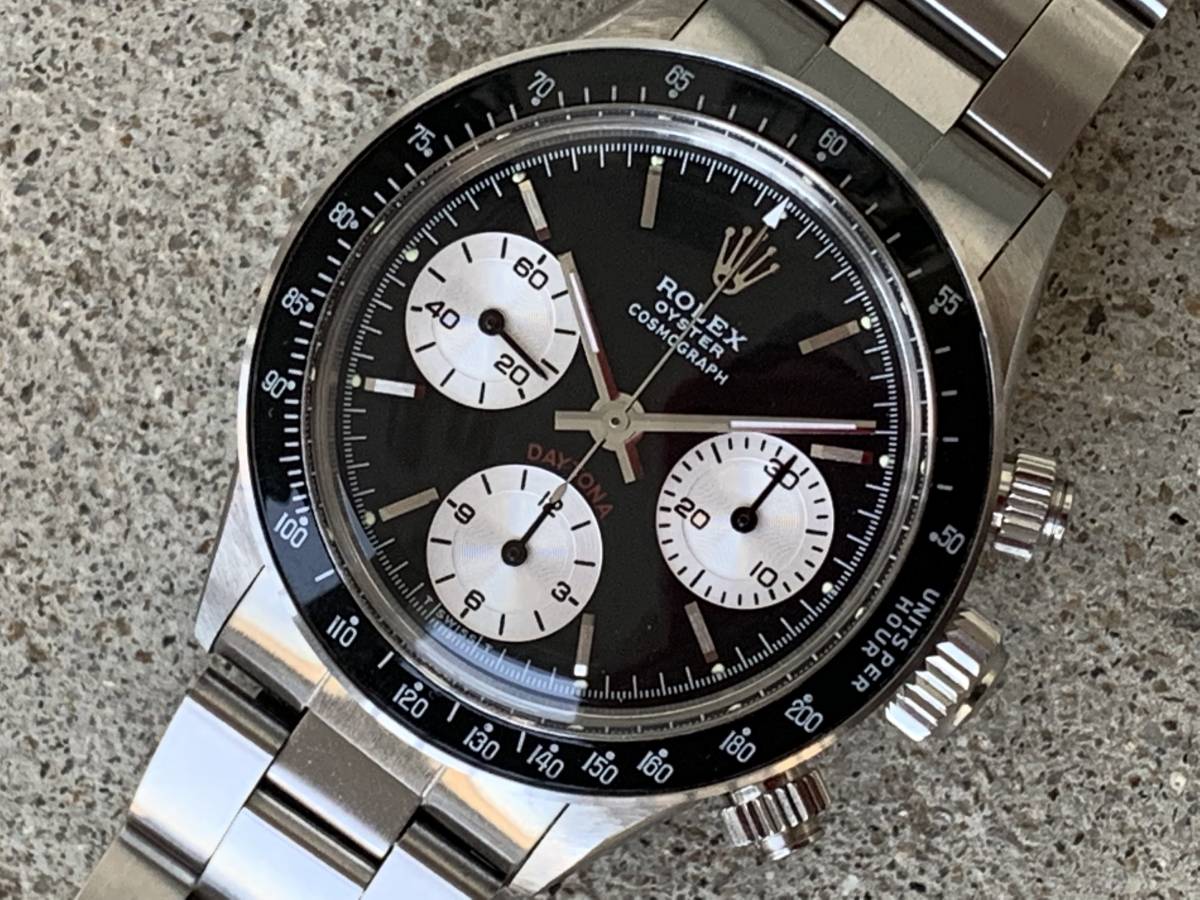 6263デイトナカスタム ブラックダイヤル 