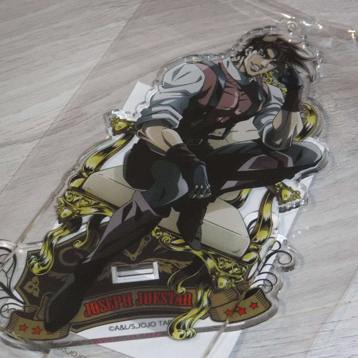 JOJO WORLD・限定グッズ・アクリルボールチェーン・仗助、ジョルノ 