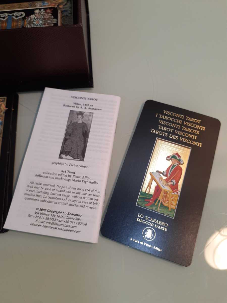 世界最古のタロットである『ヴィスコンティ・スフォルツァ版 ザ