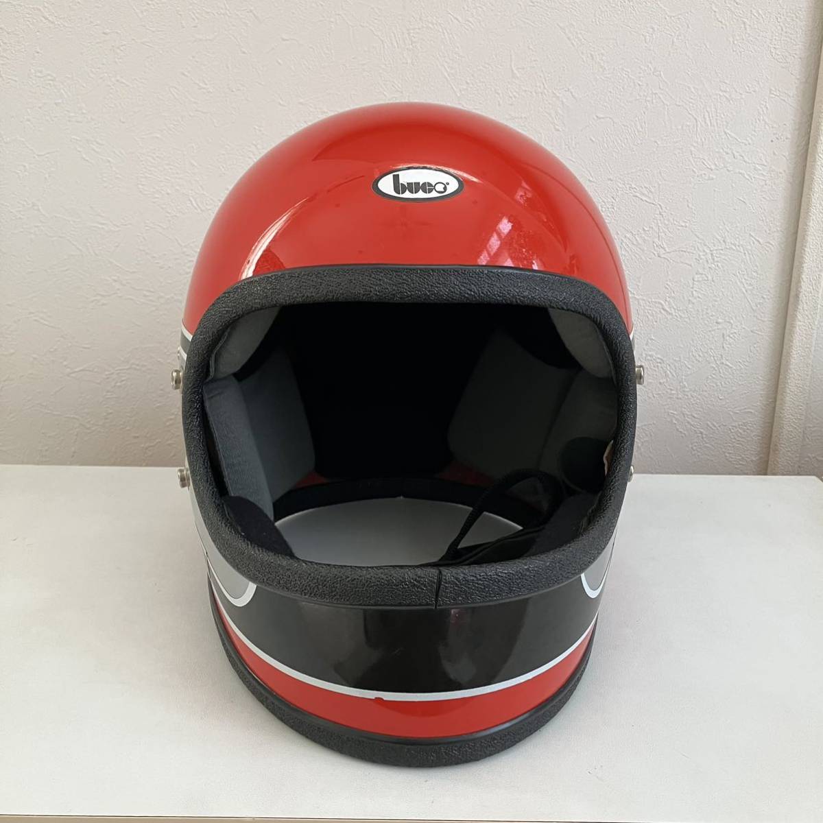 BUCO☆1977年製 ブコ ビンテージ Lサイズ ヘルメット フルフェイス 美 