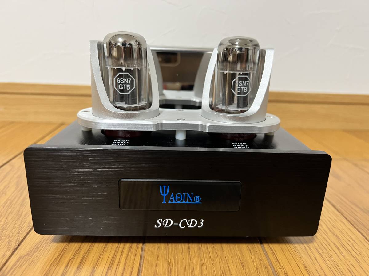 SD-CD3 真空管 音質改善機 真空管バッファアンプ ♪♪ヤーキンYAQIN SD