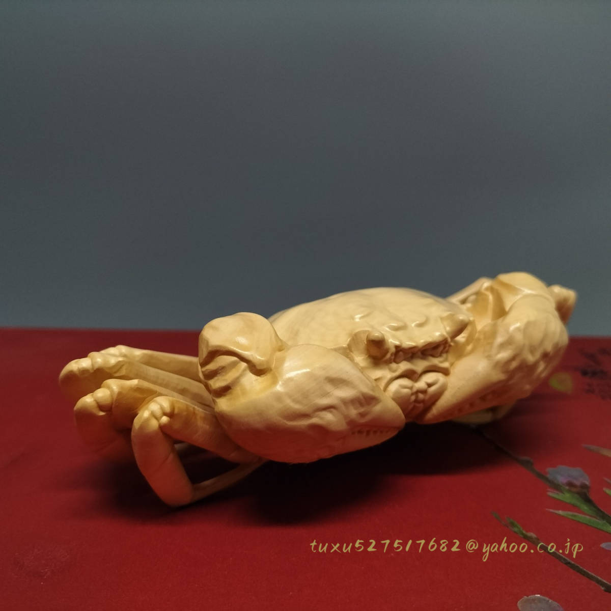 置物 蟹 カニ 運気上昇縁起置物 お金のカニ しあわせ生活館 蟹 カニ 置物