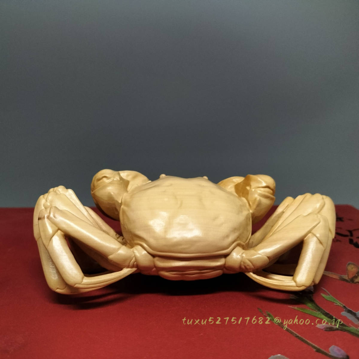 置物 蟹 カニ 運気上昇縁起置物 お金のカニ しあわせ生活館 蟹 カニ 置物