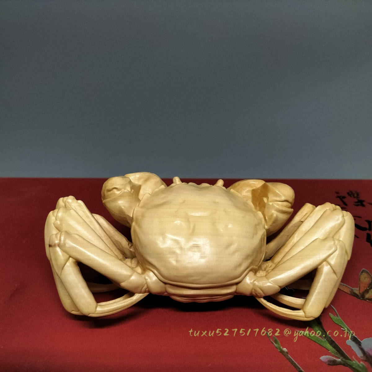 置物 蟹 カニ 運気上昇縁起置物 お金のカニ しあわせ生活館 蟹 カニ 置物