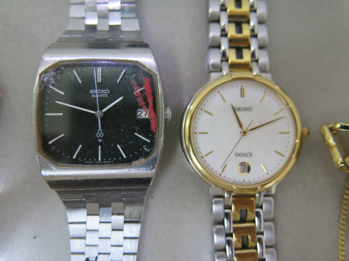 1円～△♪SEIKO セイコー 腕時計 いろいろまとめて 計10点⑤ 腕時計