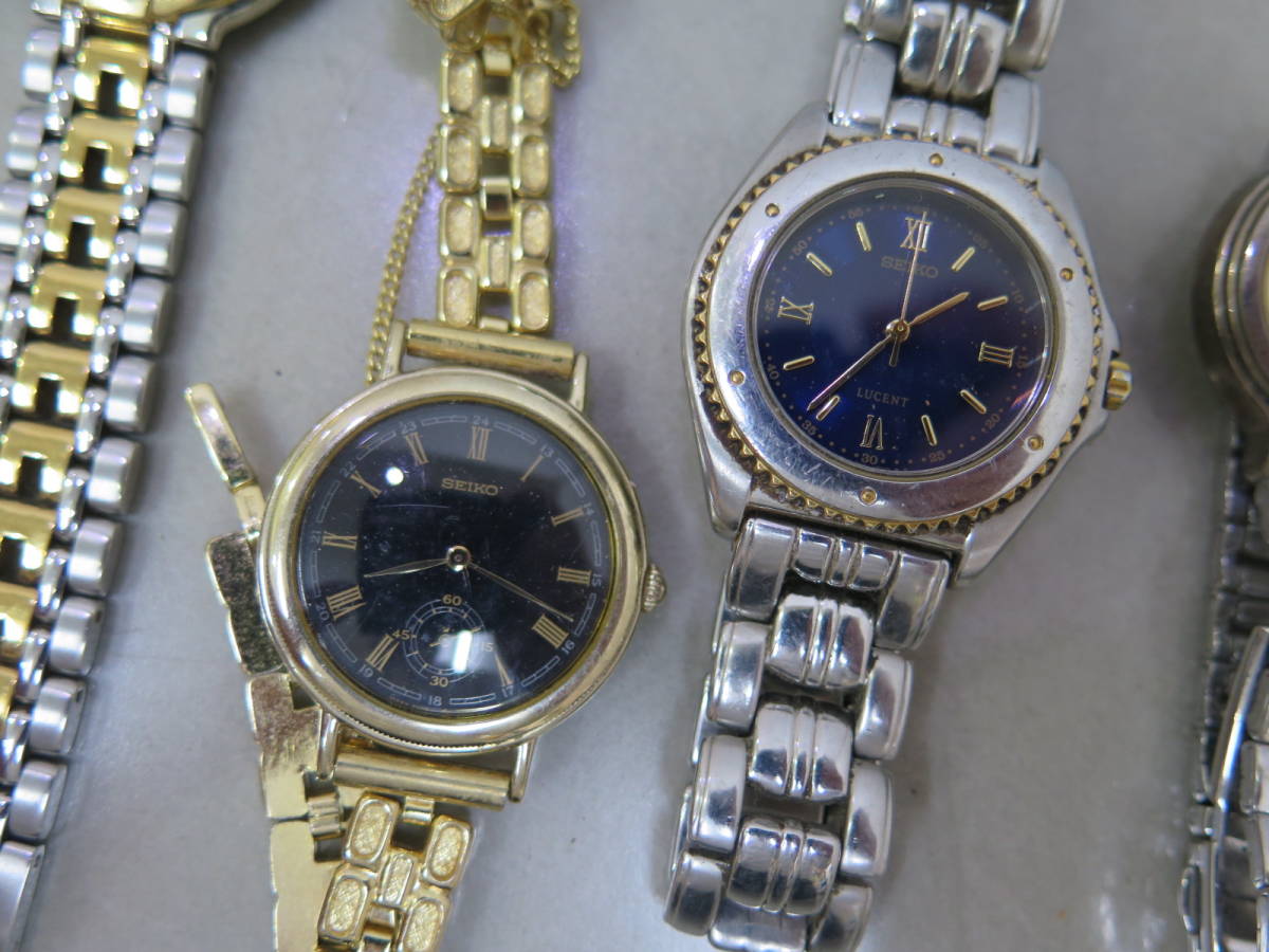 1円～△♪SEIKO セイコー 腕時計 いろいろまとめて 計10点⑤ 腕時計
