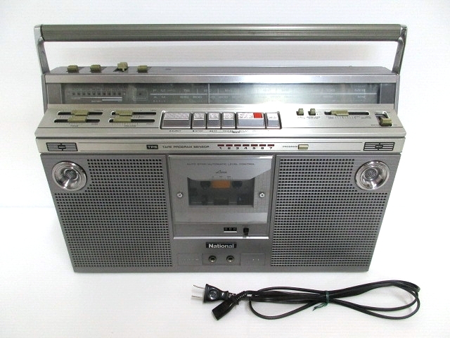 必見！【National 大型ラジカセ RX-5300 昭和レトロ ジャンク