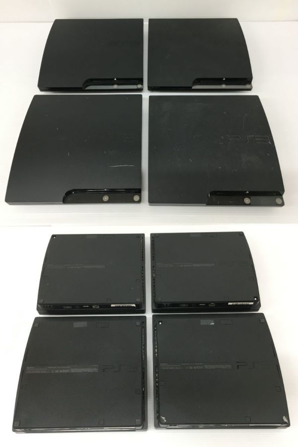 K18-620-0505-035【ジャンク】PlayStation 3 11台セット(CECH-2000A 4台/2100A 1台/2500B 1台/2500A 2台/3000A 1台/4000B 2台)
