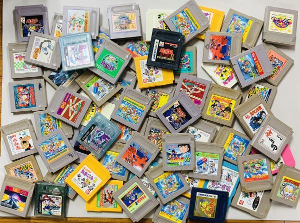 GB ゲームボーイソフト 大量 80本セット マリオ テトリス ポケモン 