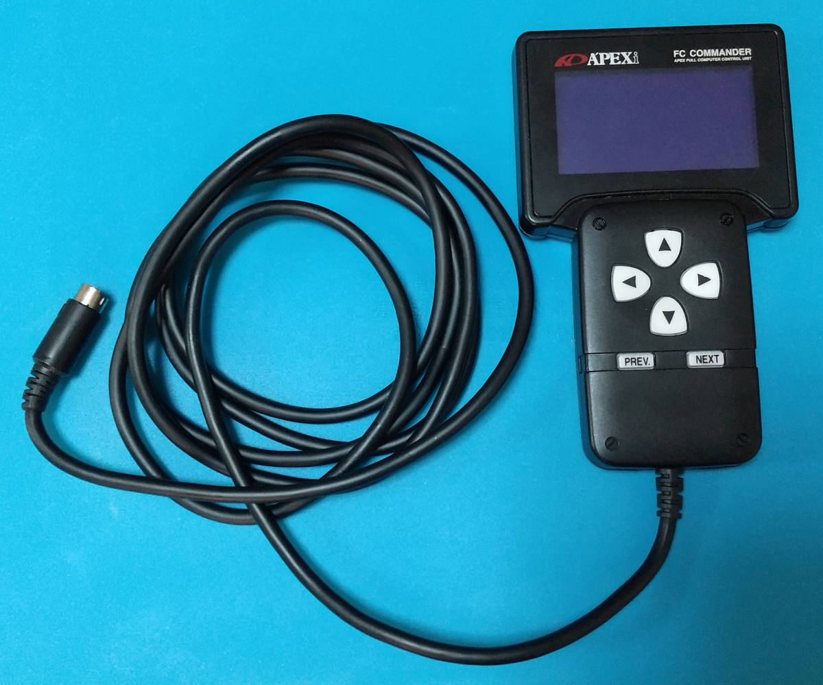 Apexi アペックス パワーFC用FCコマンダー FCC3 青液晶 