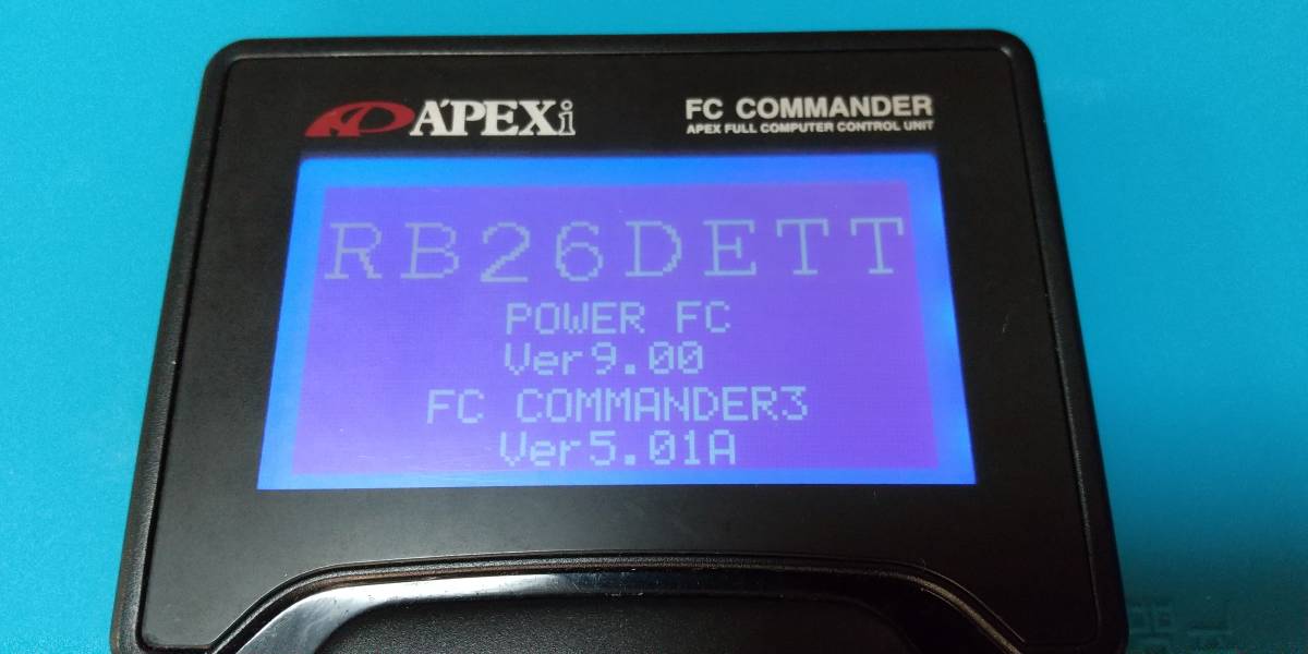 Apexi アペックス パワーFC用FCコマンダー FCC3 青液晶 