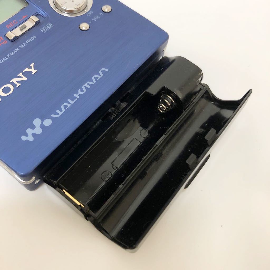 SONY ウォークマン MZ-R909 ポータブルMDプレーヤー ジャンク
